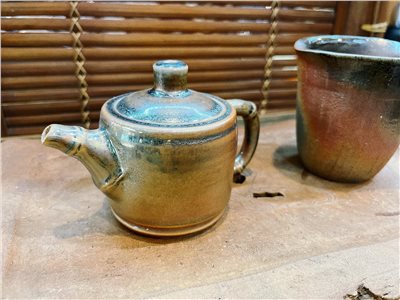 柴燒壺  